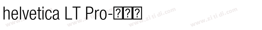 helvetica LT Pro字体转换